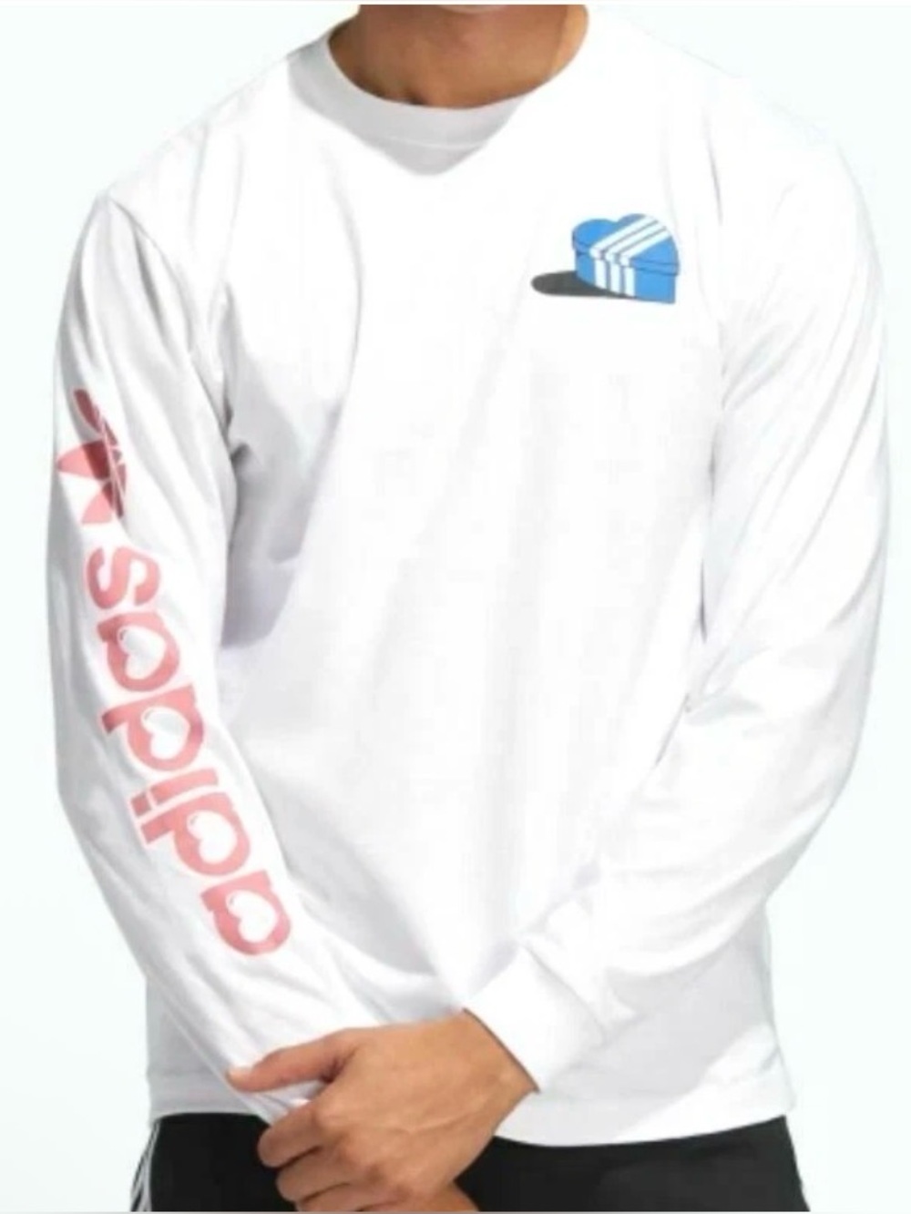 Adidas Limited edition Heart box Long sleeve men’s XL